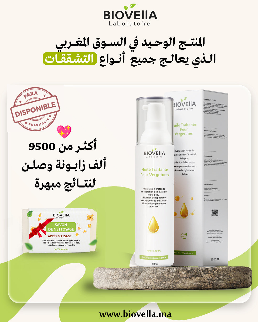 Pack complet anti-vergetures